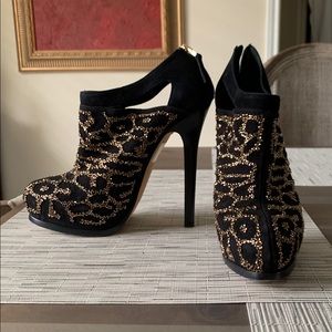 Fendi Beaded Booties